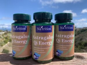 Version 1.0.0 Frasco suplemento Na'trition Astrágalo Qi Energía