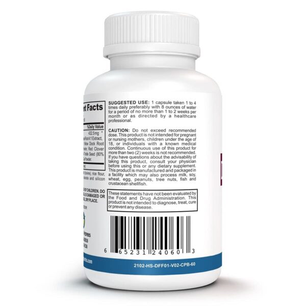 Version 1.0.0 Frasco suplemento natural Detox/Flush para detoxificación