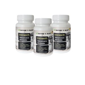 Frasco suplemento Nature'sbliss Cycloastragenol 25mg 90 cápsulas