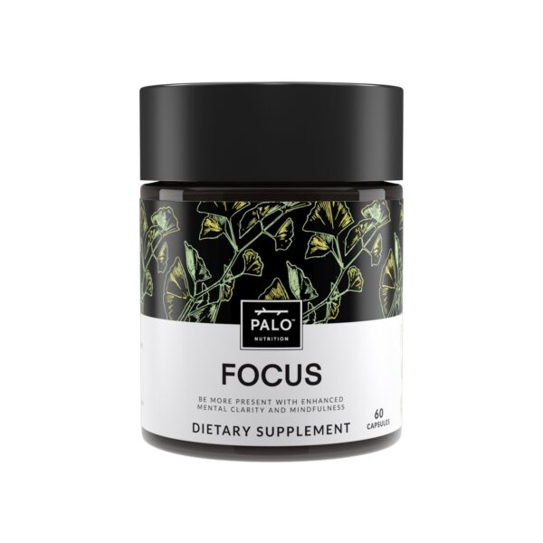 Version 1.0.0 Frasco suplemento nootrópico PALO FOCUS para memoria y concentración