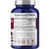 Frasco con suplemento NusaPure Pygeum corteza 10:1 extracto 450mg