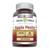 Frasco de suplemento de pectina de manzana Amazing Formulas 120 cápsulas
