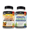 Version 1.0.0 Frasco suplemento probiótico 40 mil millones cfu BioSchwartz con cúrcuma