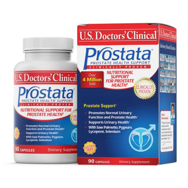 Frasco suplemento Prostata U.S. Doctors' Clinical 60 cápsulas