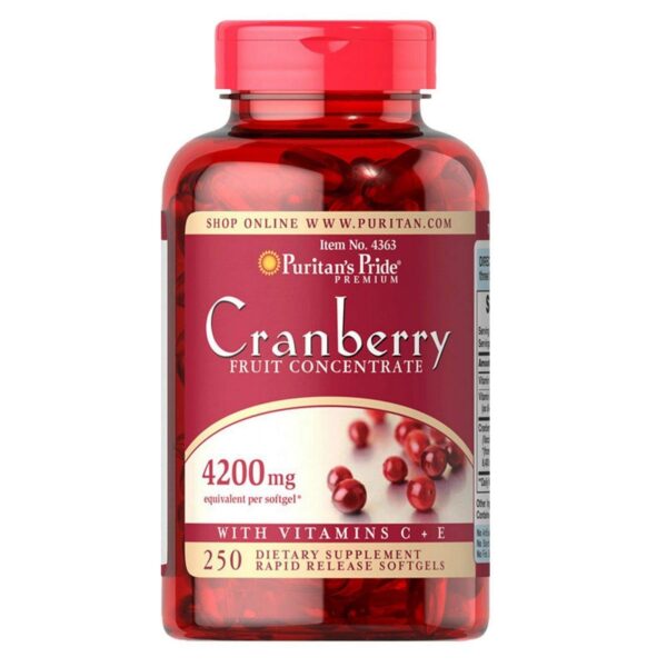 Version 1.0.0 Frasco suplemento Puritan's Pride concentrado de arándano con vitaminas