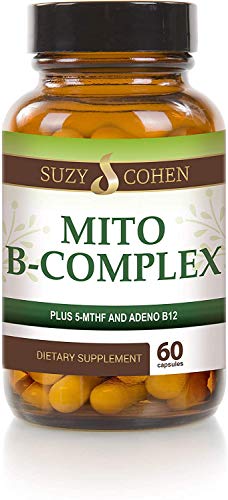 Version 1.0.0 Frasco suplemento Suzy Cohen Mito B Complex 60 porciones