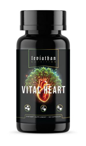 Version 1.0.0 Frasco de suplemento Vital Heart de Leviathan Nutrition