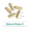 Frasco suplemento Vitamina C Esterol Ester-C bioflavonoides