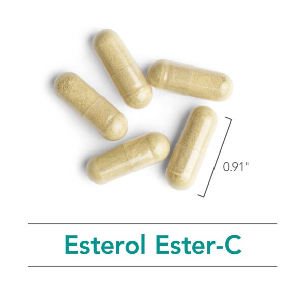 Frasco suplemento Vitamina C Esterol Ester-C bioflavonoides