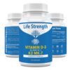 Frasco suplemento vitamina K2 MK7 y D3 25000 UI LifeStrength