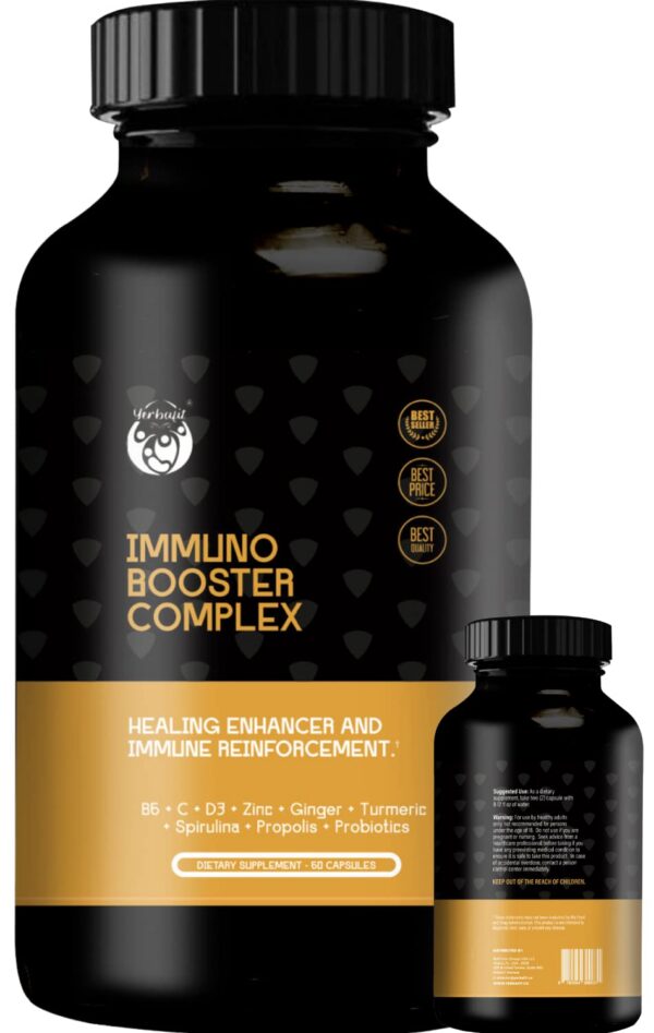 Version 1.0.0 Frasco suplemento Yerbafit refuerzo inmunológico 60 cápsulas