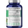 Frasco suplementos extracto té verde NusaPure 1200mg