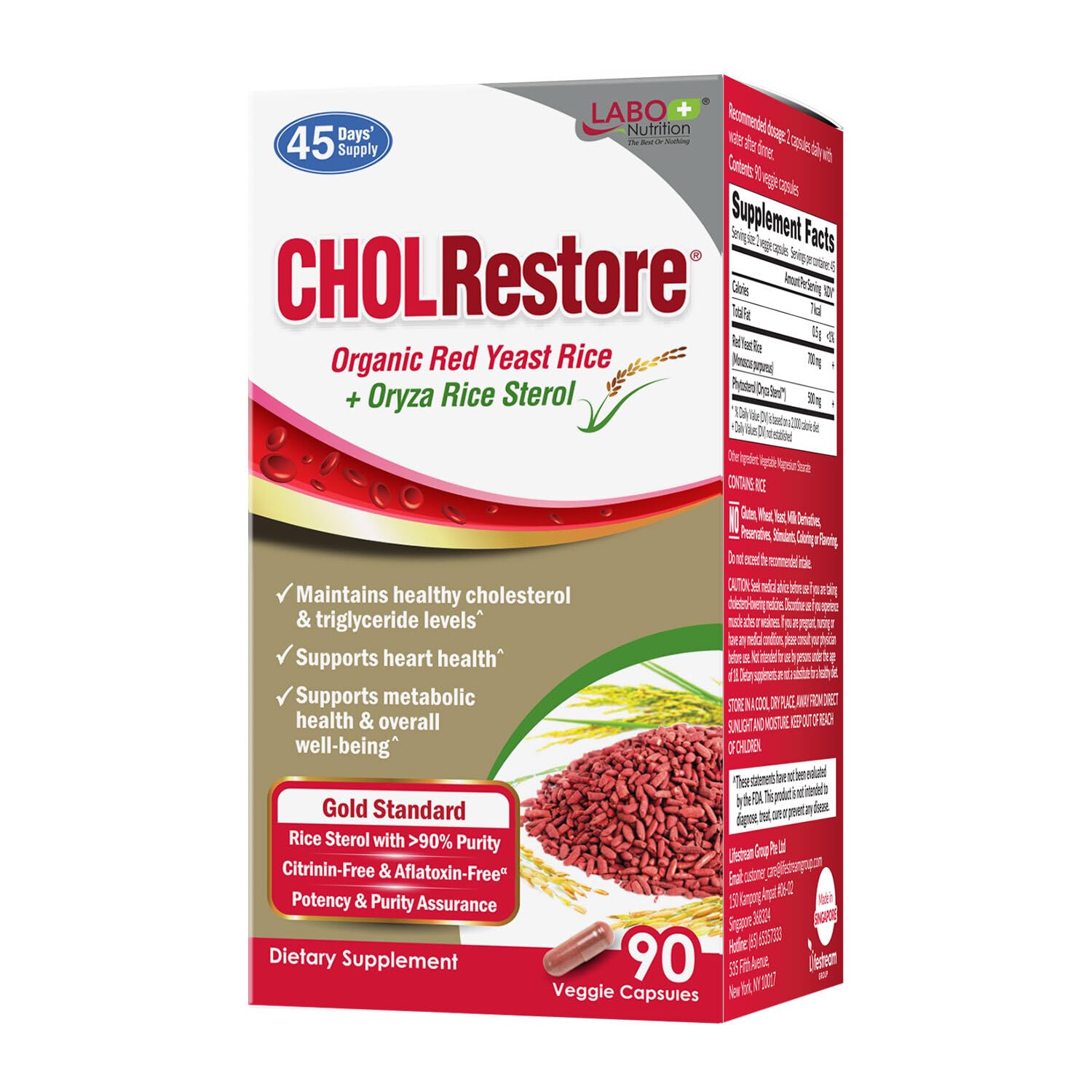 Red Yeast Rice with Phytosterol