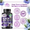 Frasco de suplemento de semilla negra