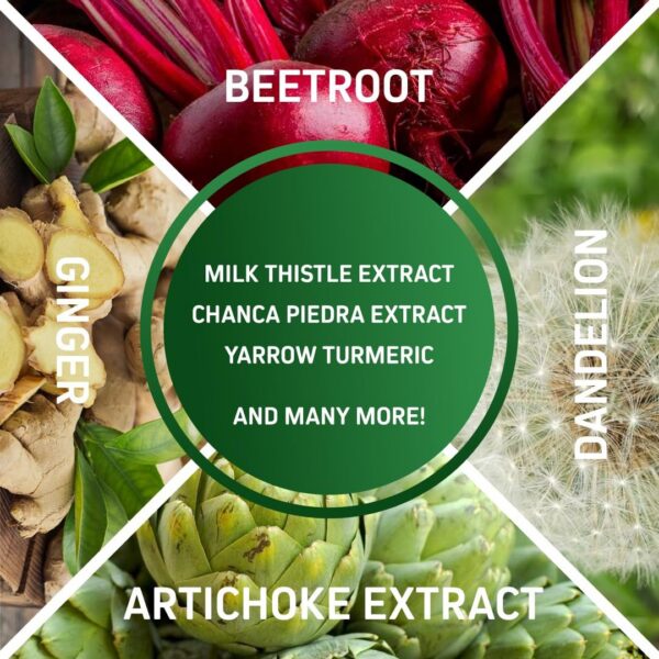 Frasco Supplevive Urgent Liver 911 para limpieza hepática