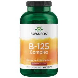 Version 1.0.0 Frasco Swanson Complejo Vitamina B-125 250 tabletas