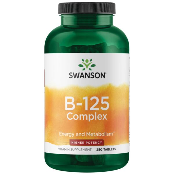 Version 1.0.0 Frasco Swanson Complejo Vitamina B-125 250 tabletas