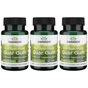 Version 1.0.0 Frasco Swanson Guar Gum 400 mg 60 cápsulas