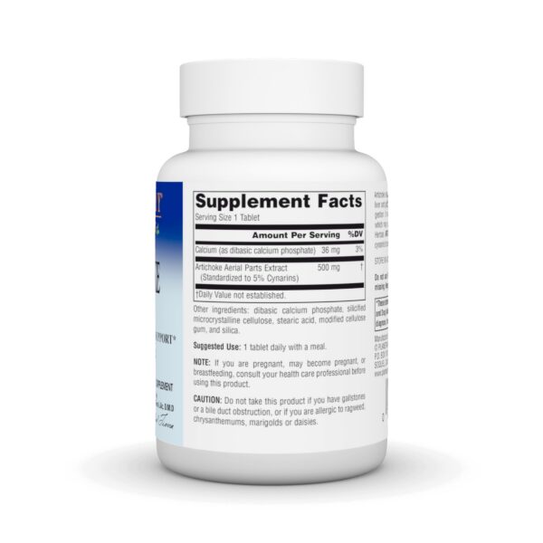 Frasco tabletas extracto alcachofa 500 mg Planetary Herbals