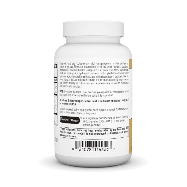 Frasco y tabletas Skin Eternal ácido hialurónico Source Naturals