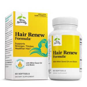 Frasco Terry Naturally Hair Renew 60 cápsulas