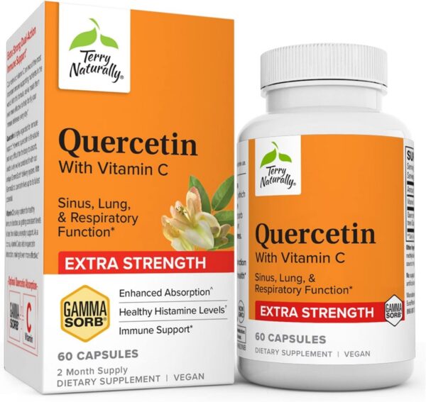 Frasco Terry Naturally Quercetina con Vitamina C