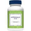 Frasco The Vitamin Shoppe Astrágalo 500mg 100 cápsulas