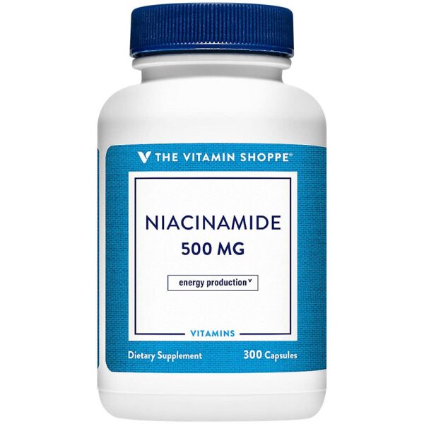 Version 1.0.0 Frasco The Vitamin Shoppe Niacinamida 500 mg 300 cápsulas