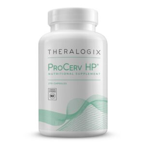 Frasco de Theralogix ProCerv HP multivitamínico alta potencia 270 cápsulas