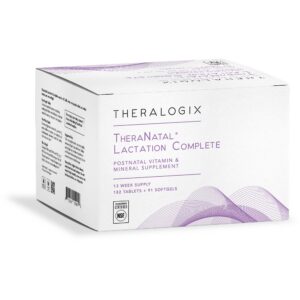 Frasco Theralogix TheraNatal multivitaminas postnatales lactancia