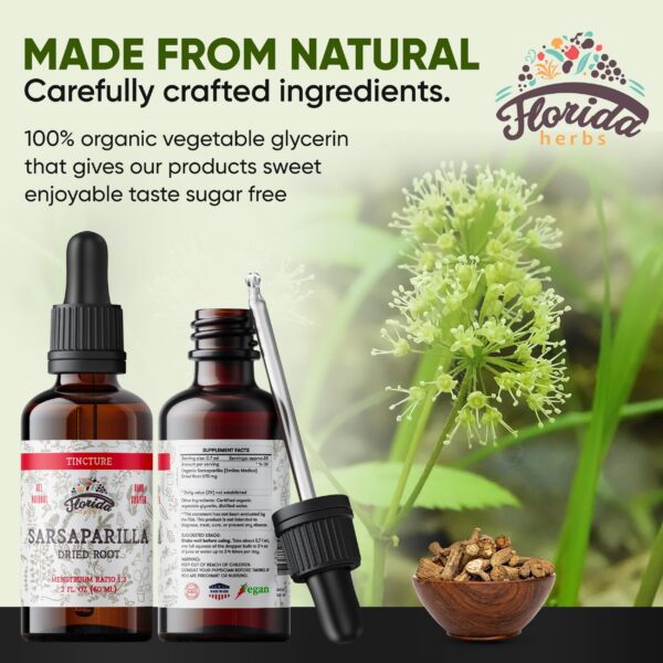 Version 1.0.0 Frasco con tintura Florida Herbs zarzaparrilla