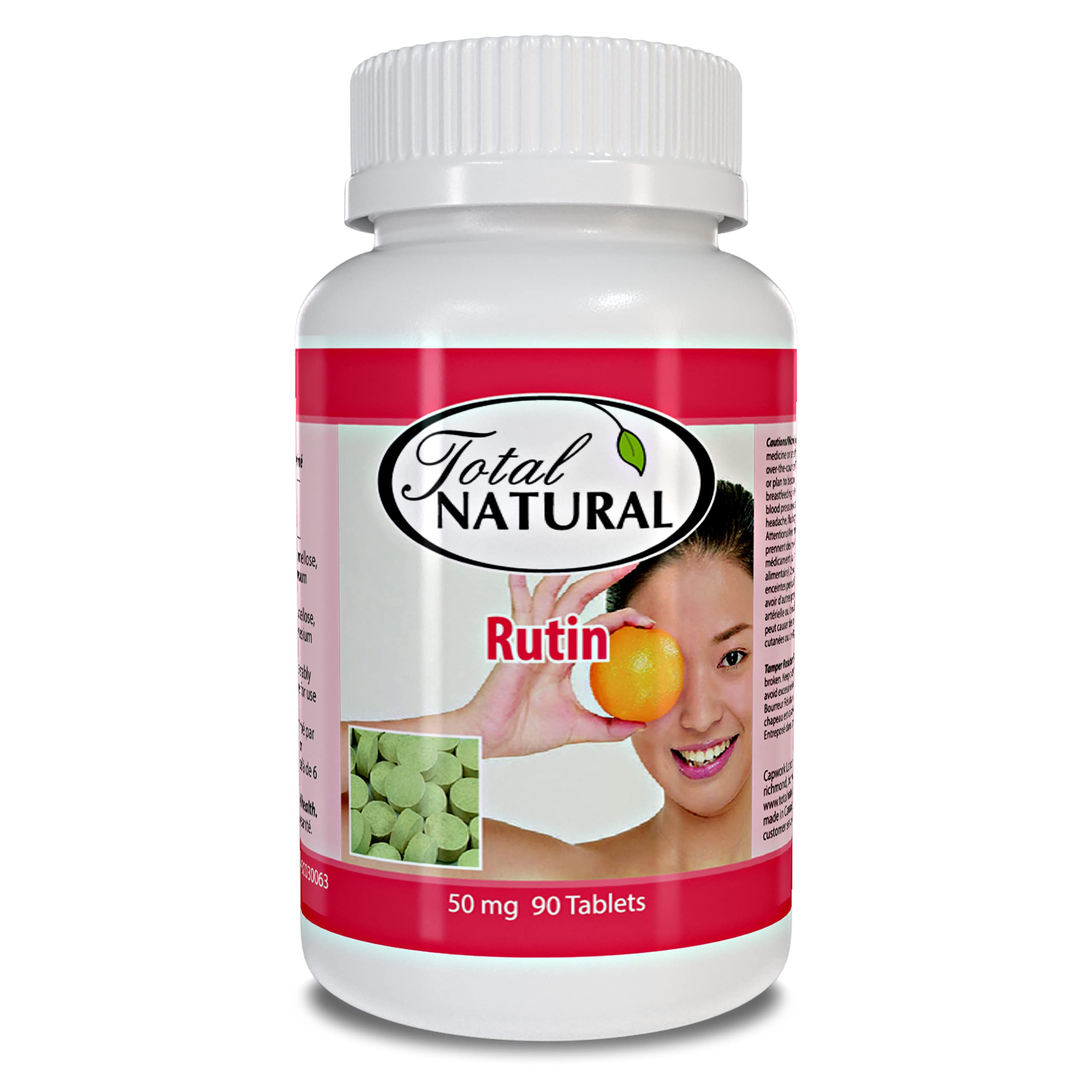 Total Natural Rutin, 50 mg