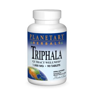 Version 1.0.0 Frasco de Triphala 1000mg Planetary Herbals 90 tabletas