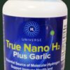 Frasco True Nano H2 con ajo 60 cápsulas antioxidantes