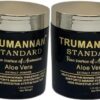 Frasco de Trumannan polvo extracto estándar de aloe vera