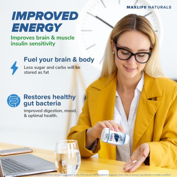 Frasco Tudca con etiqueta lateral