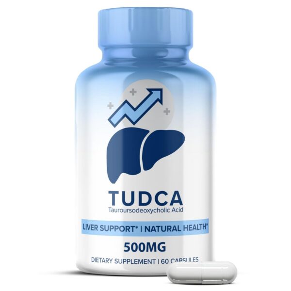 Frasco Tudca MaxLife Naturals 60 cápsulas