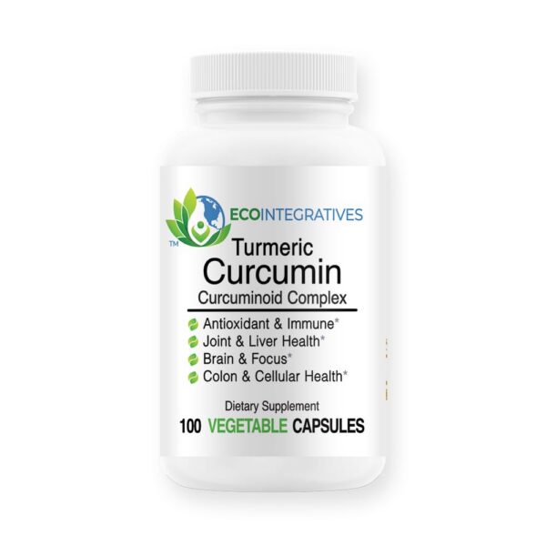 Frasco Turmeric Curcumin 450mg EcoIntegratives
