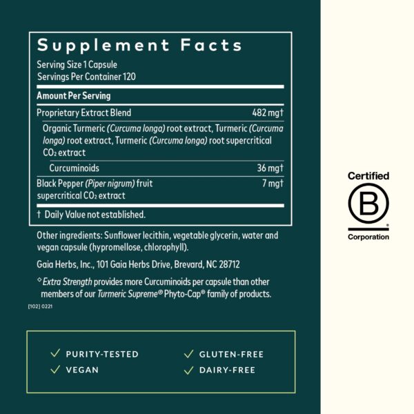 Version 1.0.0 Frasco Turmeric Supreme suplemento cúrcuma y pimienta negra