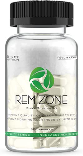 Frasco Ultimate Nutrition REM Zone suplemento sueño