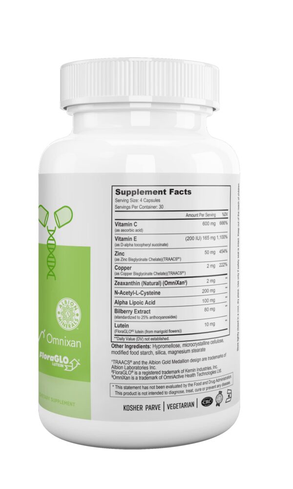 Version 1.0.0 Frasco Ultra Eye Care luteína 120 cápsulas