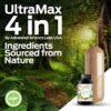 Frasco Ultra Max suplemento natural 4 en 1