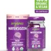 Frasco unisex suplemento vegano Mayeksozom 30 cápsulas para memoria