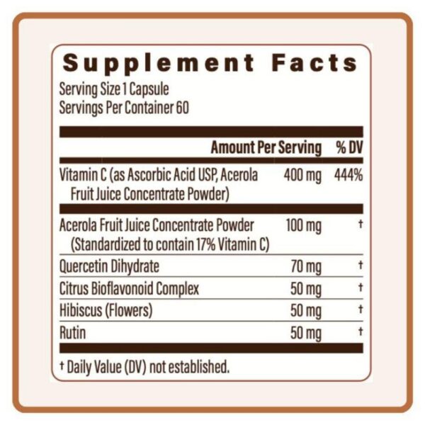 Frasco suplemento Utzy vitamina c complejo