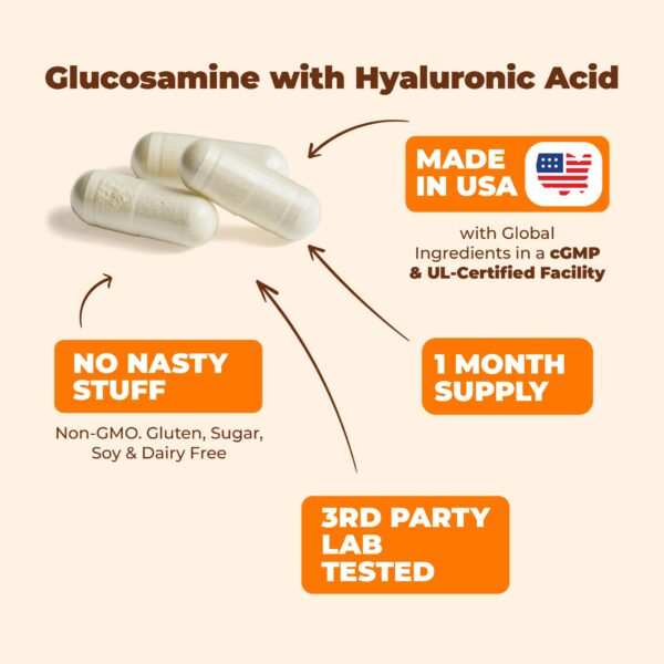 Frasco de vidrio con etiqueta frontal