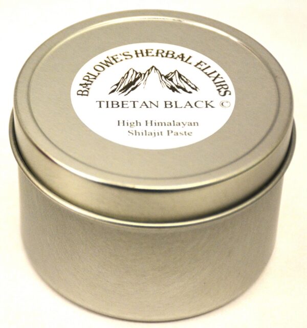 frasco vidrio pasta shilajit tibetan black salud