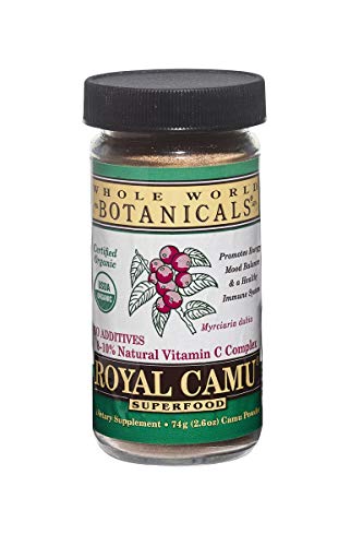 Version 1.0.0 Frasco vidrio polvo royal camu whole world botanicals