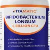 Frasco Vitamatic Bifidobacterium Longum 6B CFU cápsulas DR