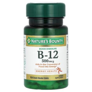 Version 1.0.0 Frasco de Vitamina B-12 Nature's Bounty
