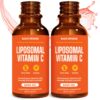 Frasco de vitamina c liposomal BASIC GREENS